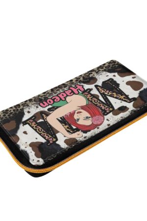 PU Leather Zipper Wallet