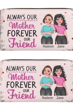 PU Leather Zipper Wallet