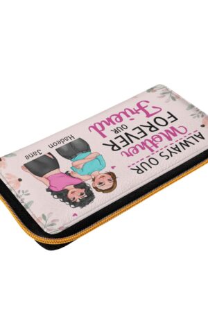 PU Leather Zipper Wallet