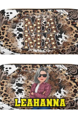 PU Leather Zipper Wallet