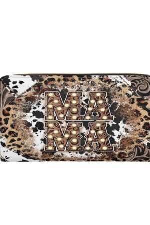 PU Leather Zipper Wallet