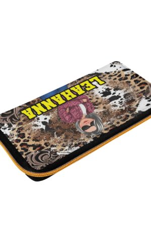 PU Leather Zipper Wallet