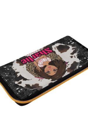 PU Leather Zipper Wallet