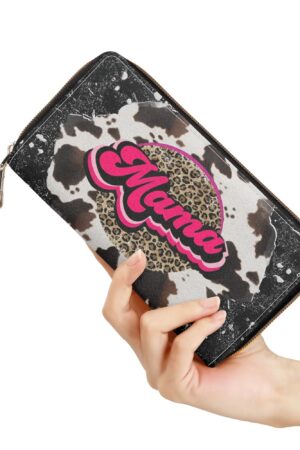 PU Leather Zipper Wallet