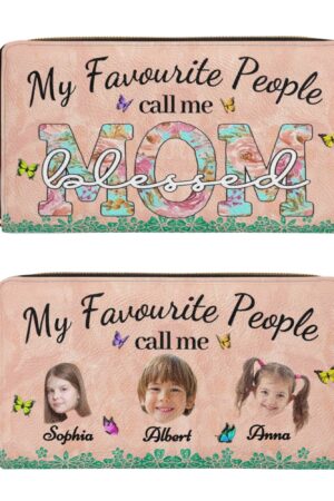 PU Leather Zipper Wallet