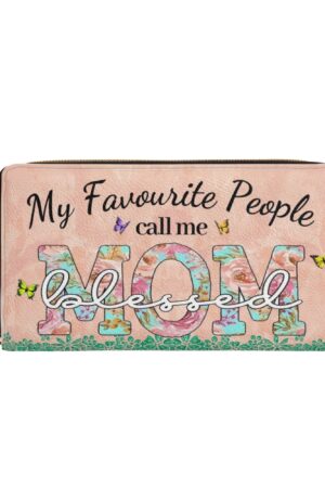 PU Leather Zipper Wallet