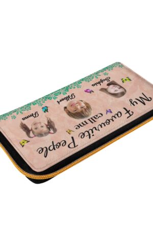 PU Leather Zipper Wallet