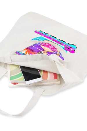 100% Cotton Tote Bag (Single-sided Print)