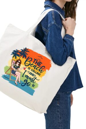 100% Cotton Tote Bag (Single-sided Print)