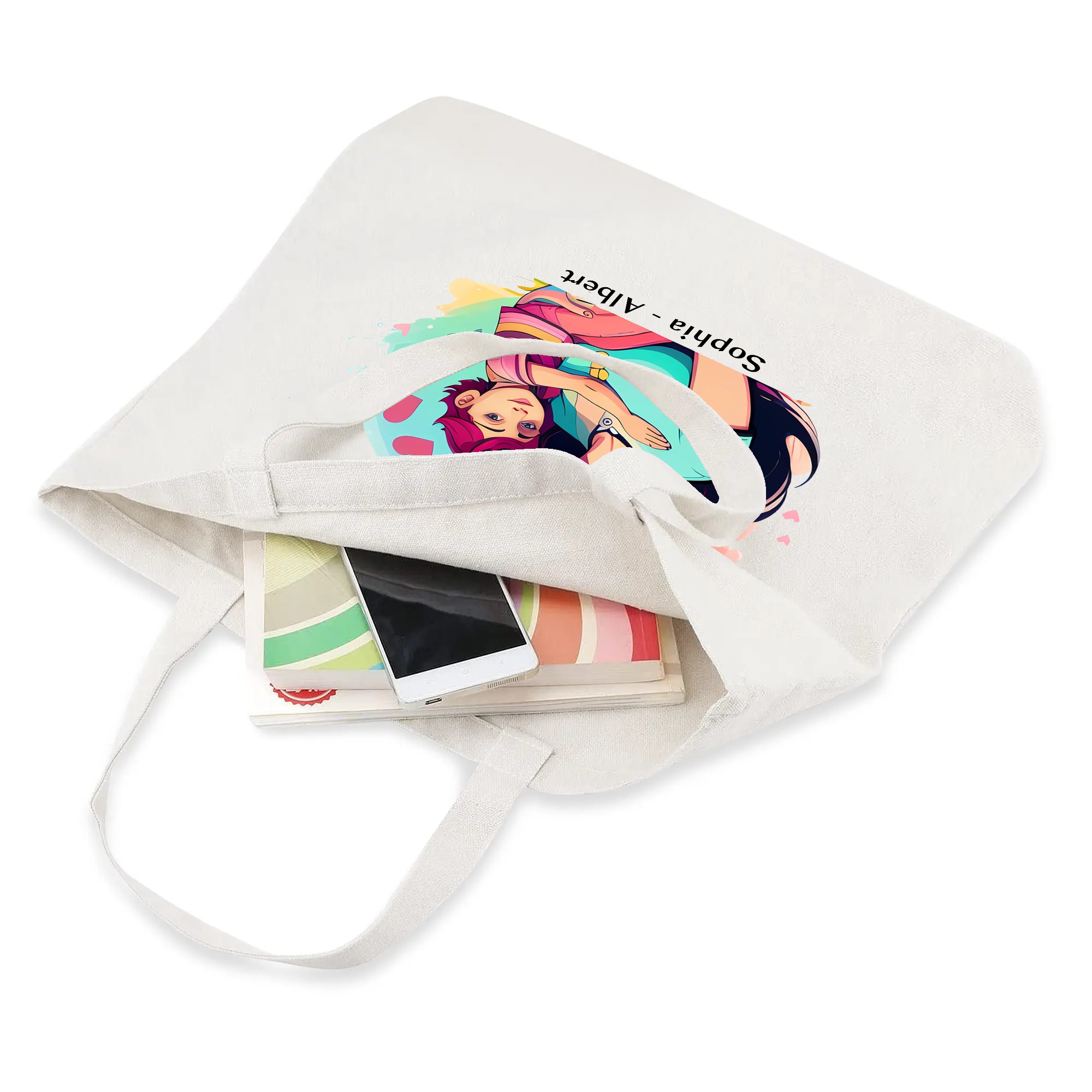 100% Cotton Tote Bag (Single-sided Print) - Image 4