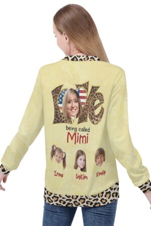 Women's All Over Print Crew Neck Streetwear Sweatshirt