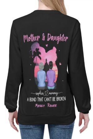 Women's All Over Print Crew Neck Streetwear Sweatshirt