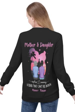 Women's All Over Print Crew Neck Streetwear Sweatshirt