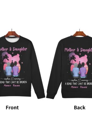 Women's All Over Print Crew Neck Streetwear Sweatshirt