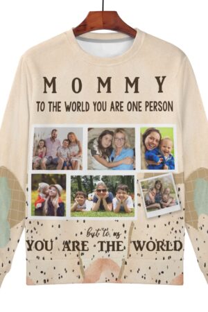 Women's All Over Print Crew Neck Streetwear Sweatshirt