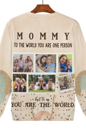 Women's All Over Print Crew Neck Streetwear Sweatshirt