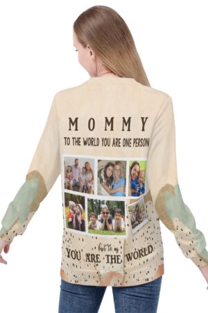 Women's All Over Print Crew Neck Streetwear Sweatshirt