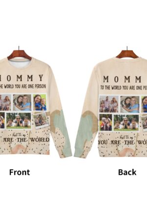 Women's All Over Print Crew Neck Streetwear Sweatshirt