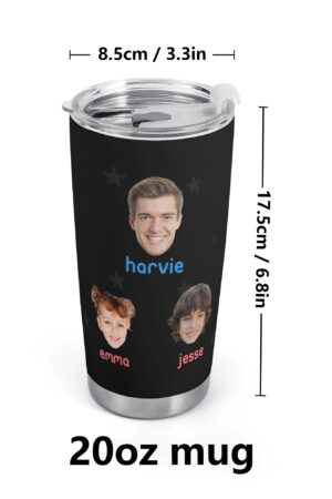 All Over Printing Stainless Steel 20oz Car Tumbler Personalized Gift