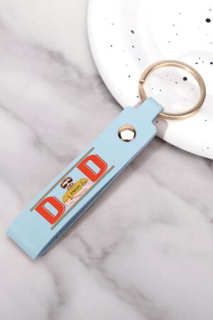 Handcrafted Leather Loop Keychain