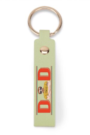 Handcrafted Leather Loop Keychain