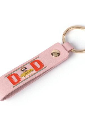 Handcrafted Leather Loop Keychain