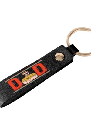 Handcrafted Leather Loop Keychain