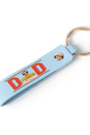 Handcrafted Leather Loop Keychain