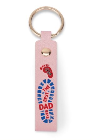 Handcrafted Leather Loop Keychain