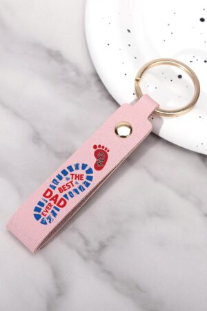 Handcrafted Leather Loop Keychain