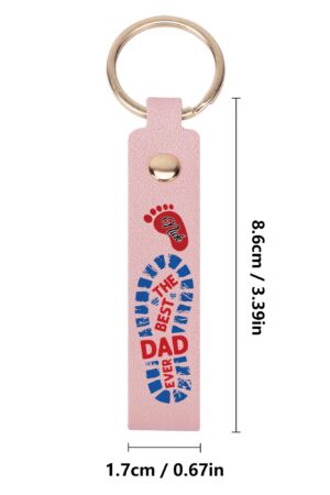 Handcrafted Leather Loop Keychain