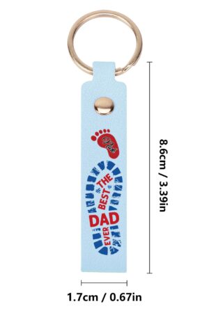 Handcrafted Leather Loop Keychain