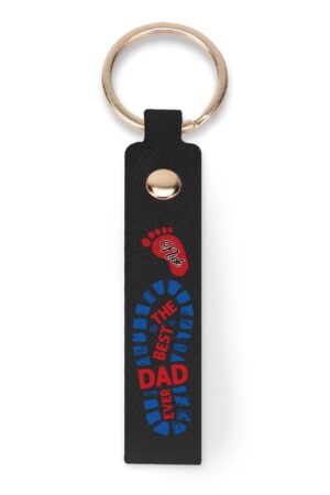 Handcrafted Leather Loop Keychain