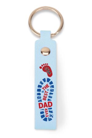 Handcrafted Leather Loop Keychain