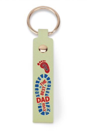 Handcrafted Leather Loop Keychain