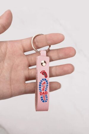 Handcrafted Leather Loop Keychain