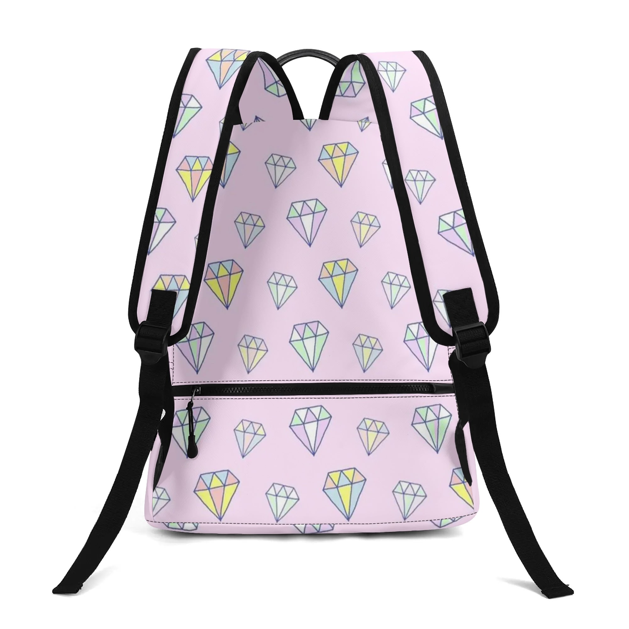 17 Inch Twill (PU) Leather School Backpack - Image 2