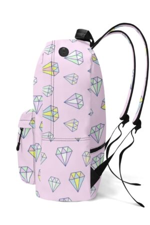 17 Inch Twill (PU) Leather School Backpack