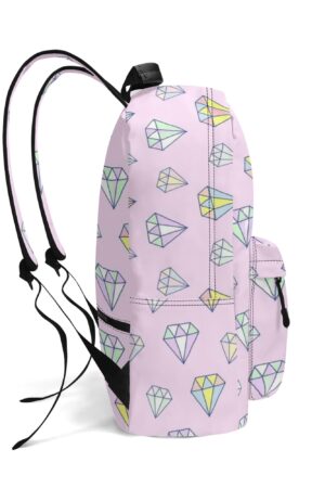 17 Inch Twill (PU) Leather School Backpack