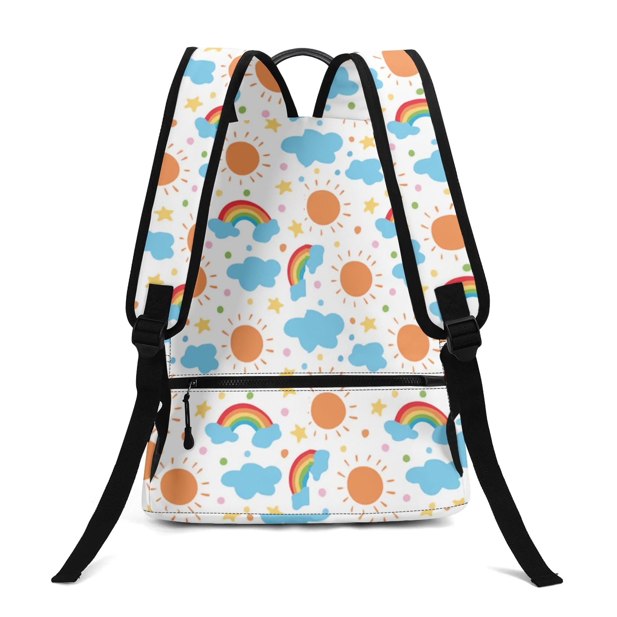 17 Inch Twill (PU) Leather School Backpack - Image 2
