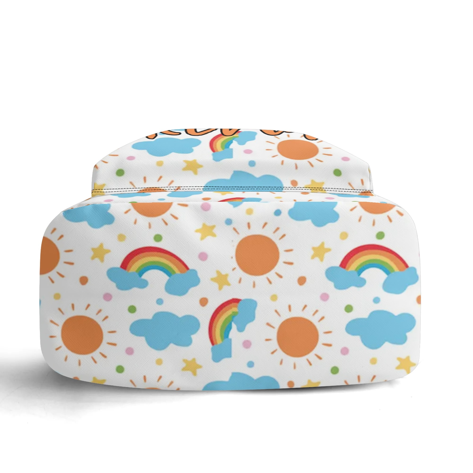 17 Inch Twill (PU) Leather School Backpack - Image 4