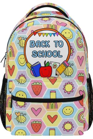 New 15 Inch Casual Style School Backpack