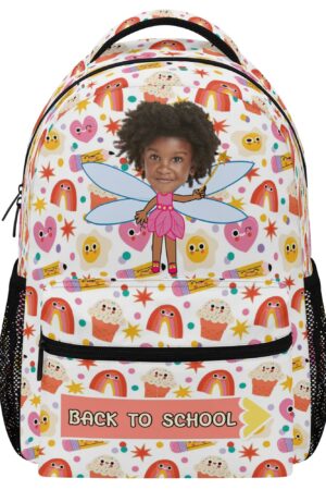 New 15 Inch Casual Style School Backpack