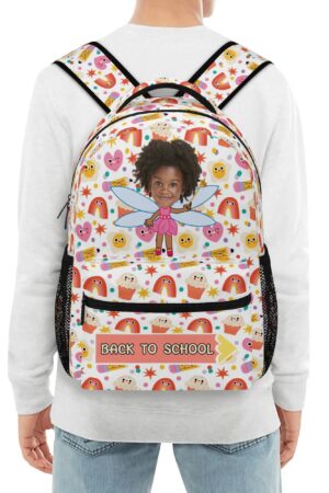 New 15 Inch Casual Style School Backpack