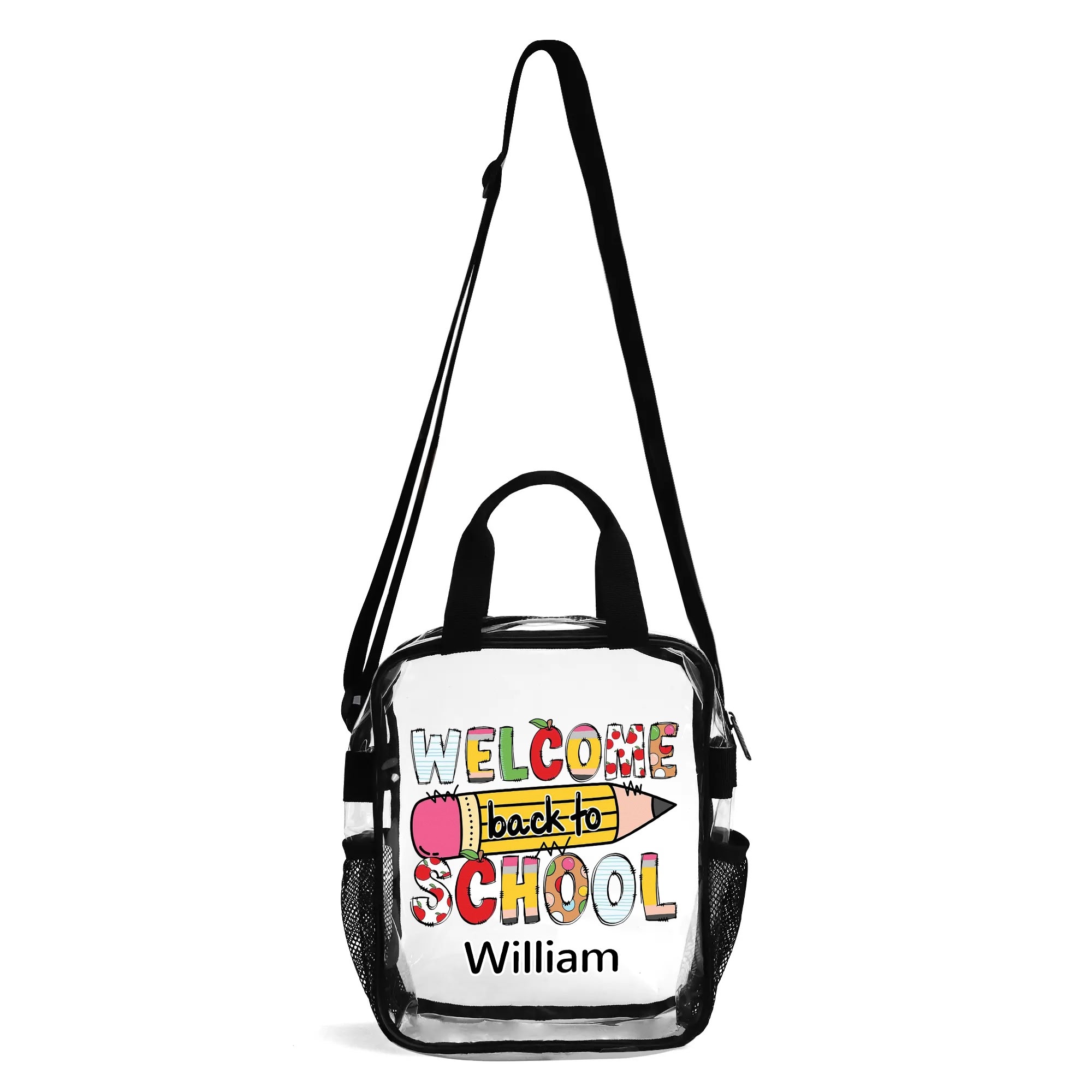 Clear Waterproof Transparent Lunch Bag(Single-Sided Print) - Image 3