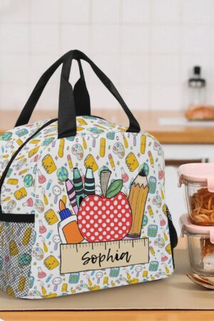 All Over Printing Lunch Bag