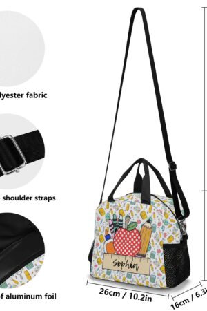 All Over Printing Lunch Bag