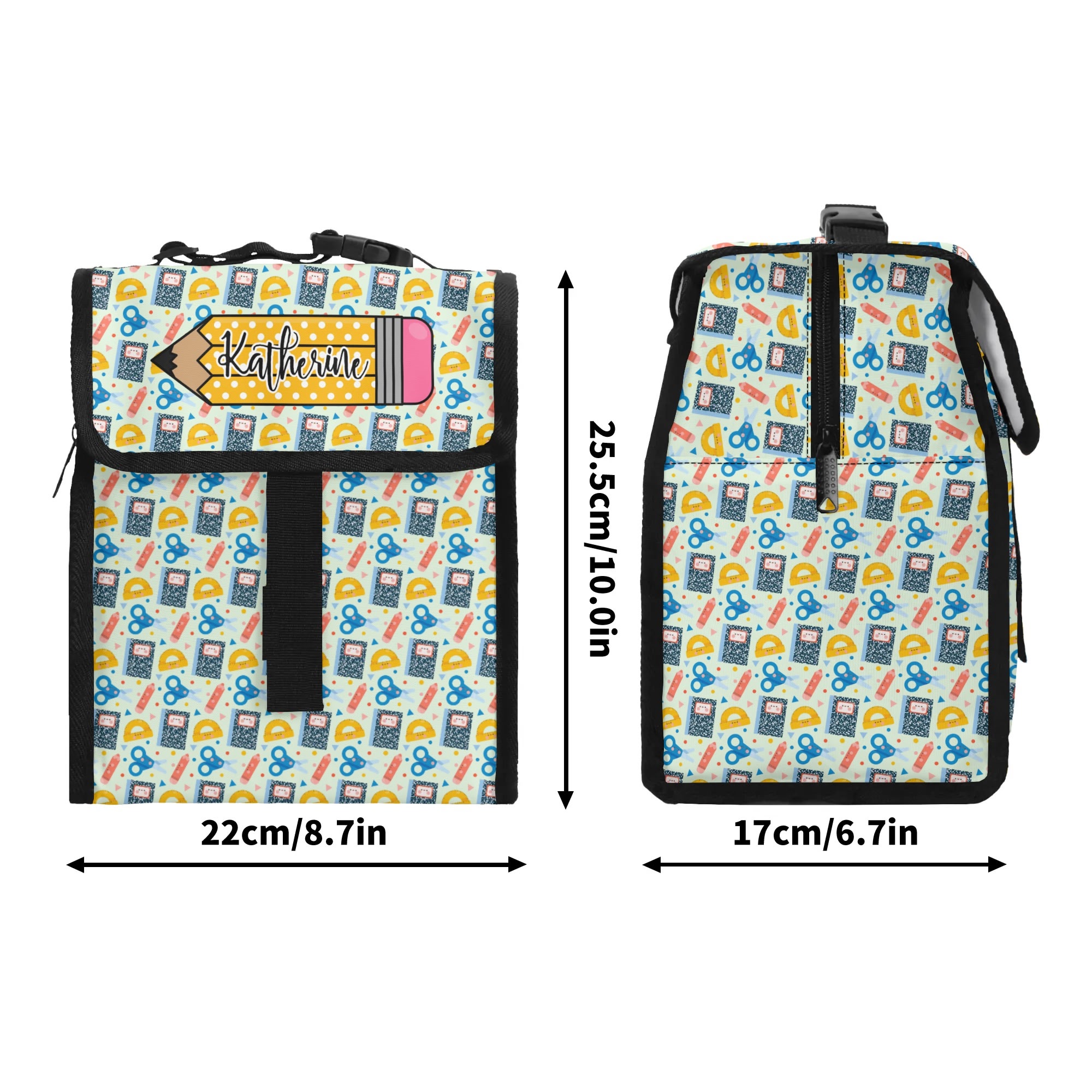 New Style 300D Flip-top Lunch Bag - Image 10