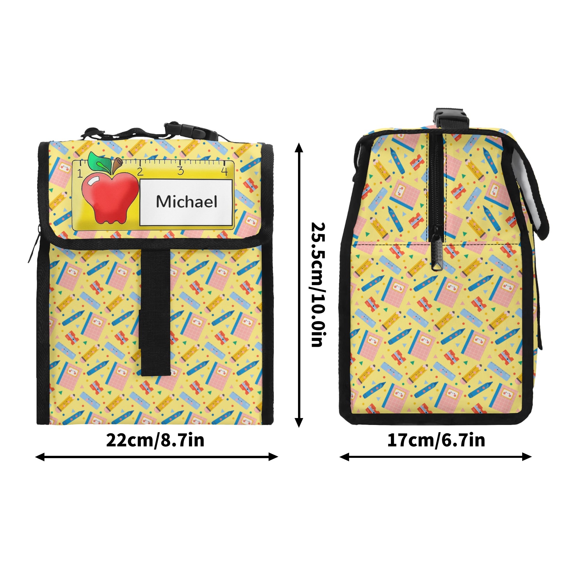 New Style 300D Flip-top Lunch Bag - Image 10