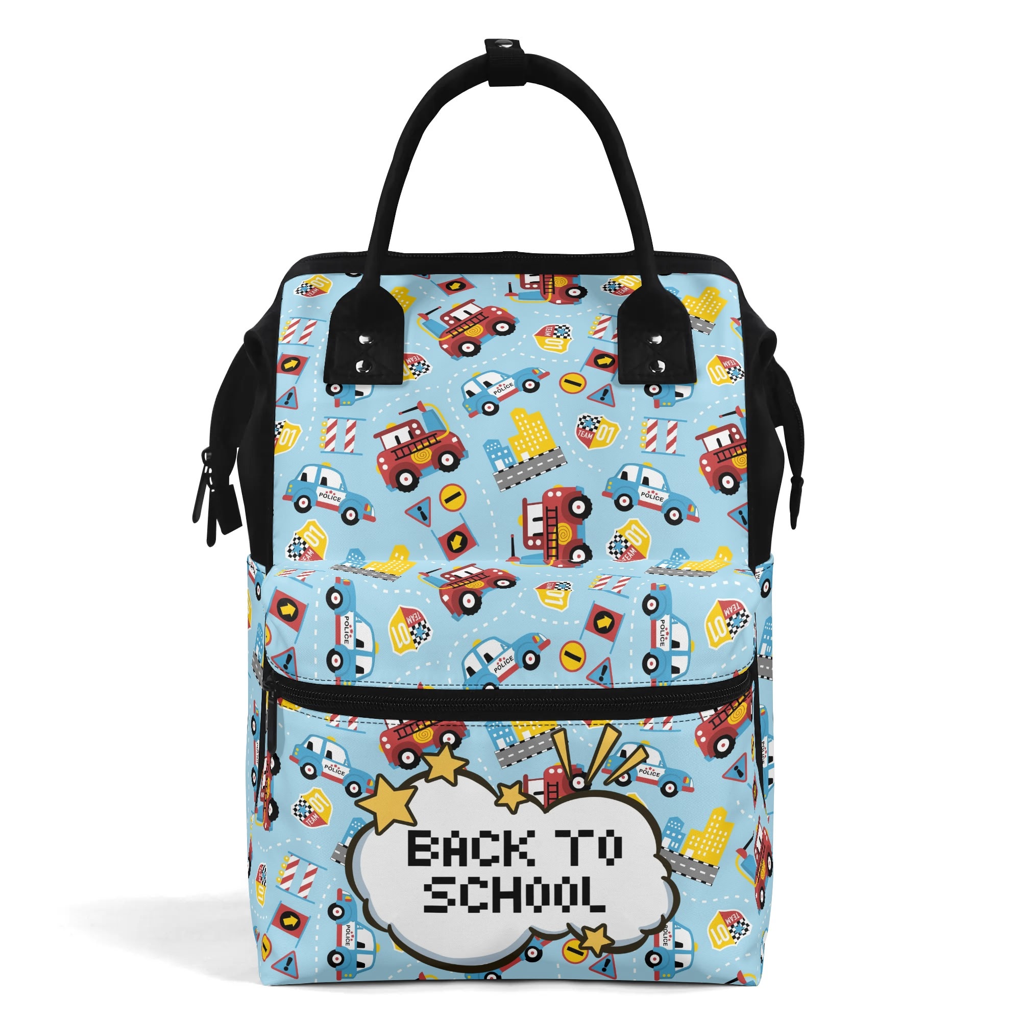 Large Capacity Diaper Bag Mummy Backpack Nursing Duckbilled Backpack - Image 2